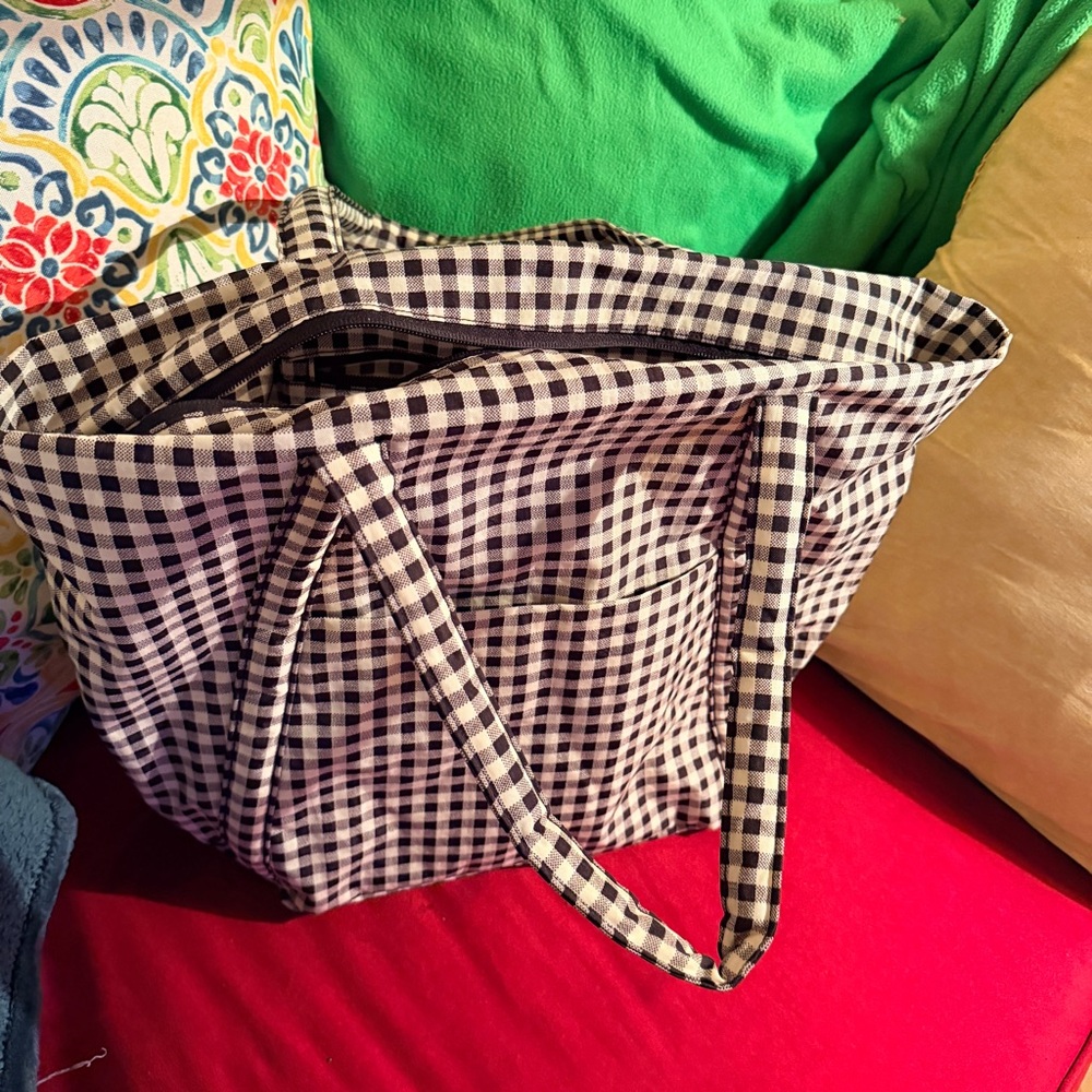 Gingham Cloud Bag | Baggu